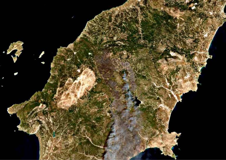 Contest 2023 for best satellite image of Earth - Rhodos Sentinel 2 2023